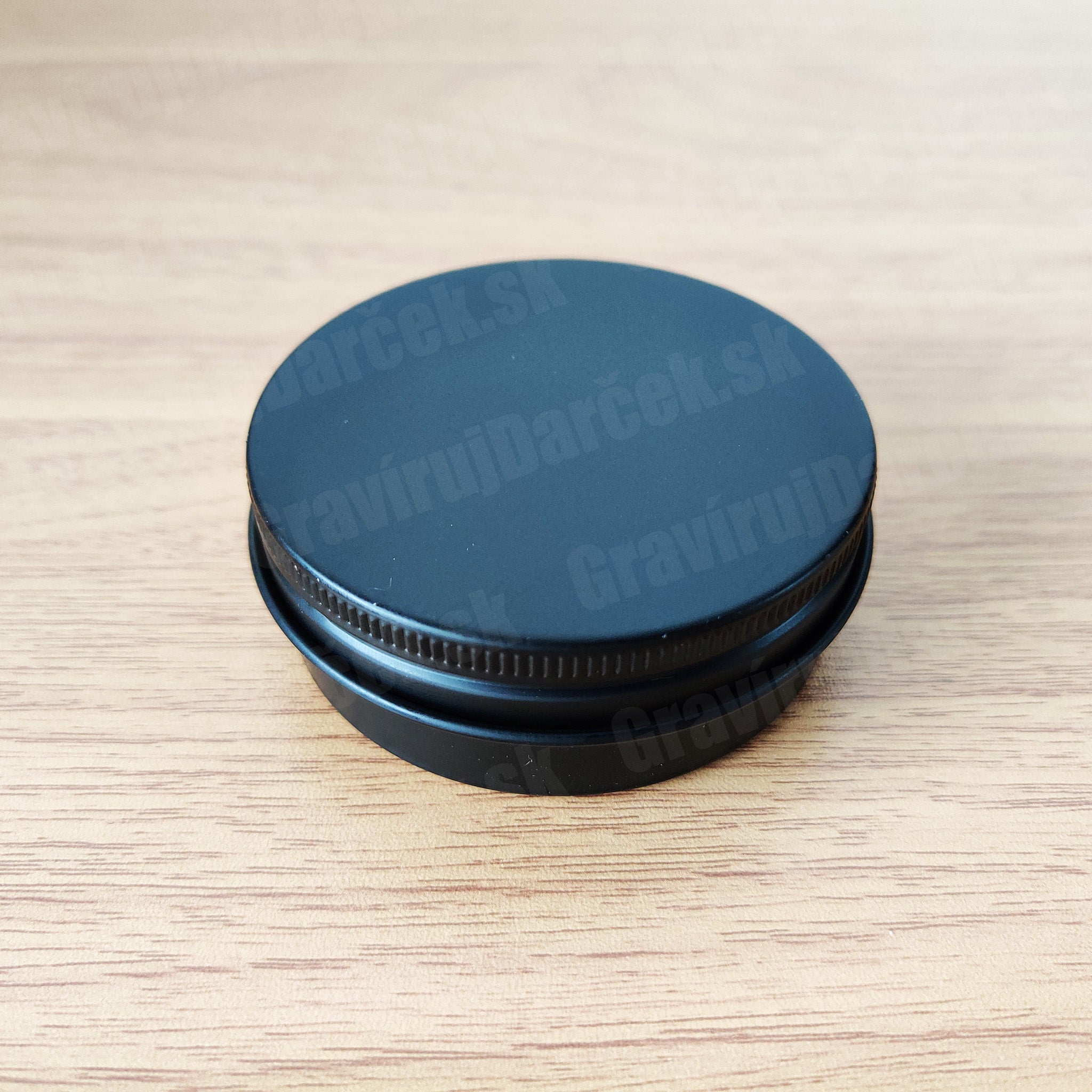 Plechová dóza – Okrúhla 30 ml